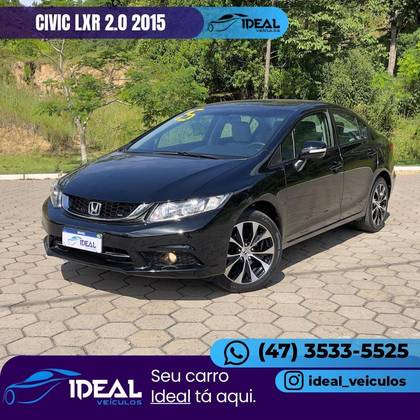 HONDA CIVIC 2.0 LXR 16V FLEX 4P AUTOMÁTICO